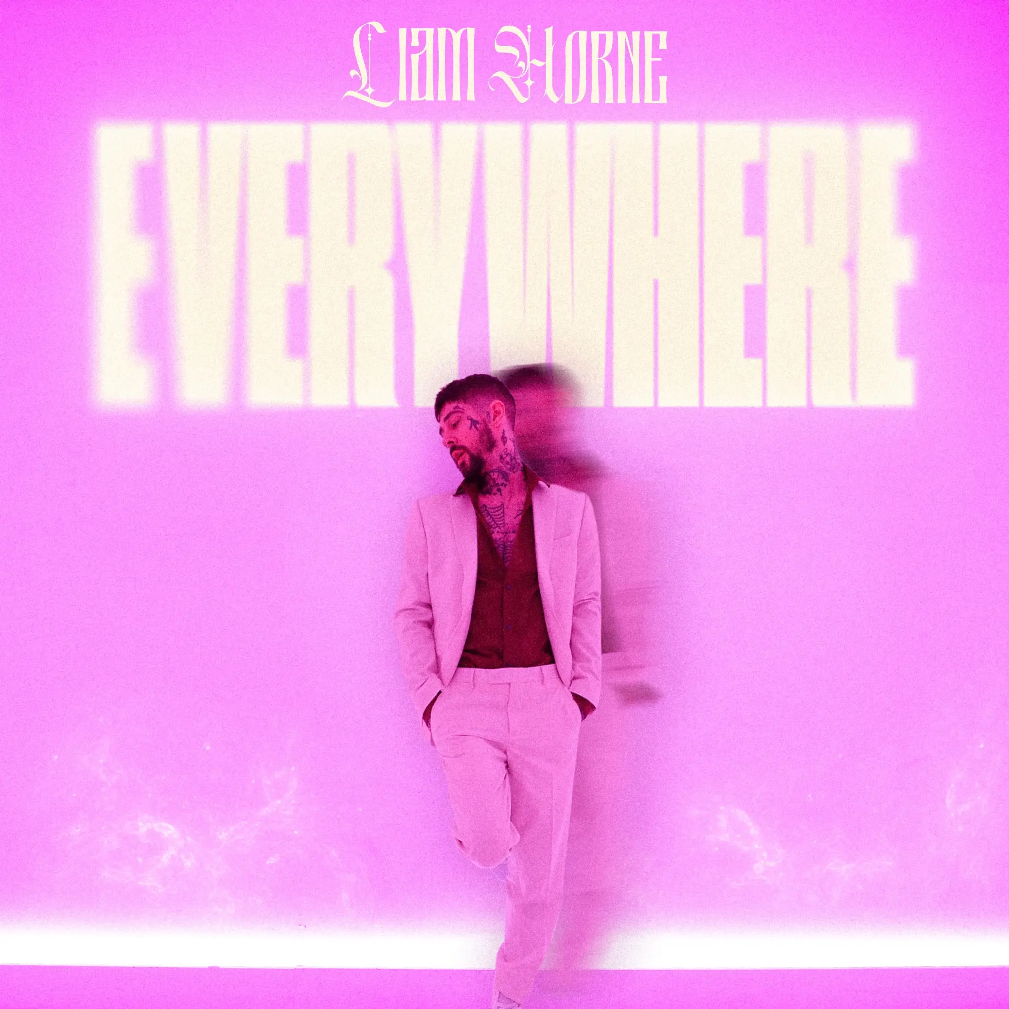 Everywhere album artwork by Liam Horne